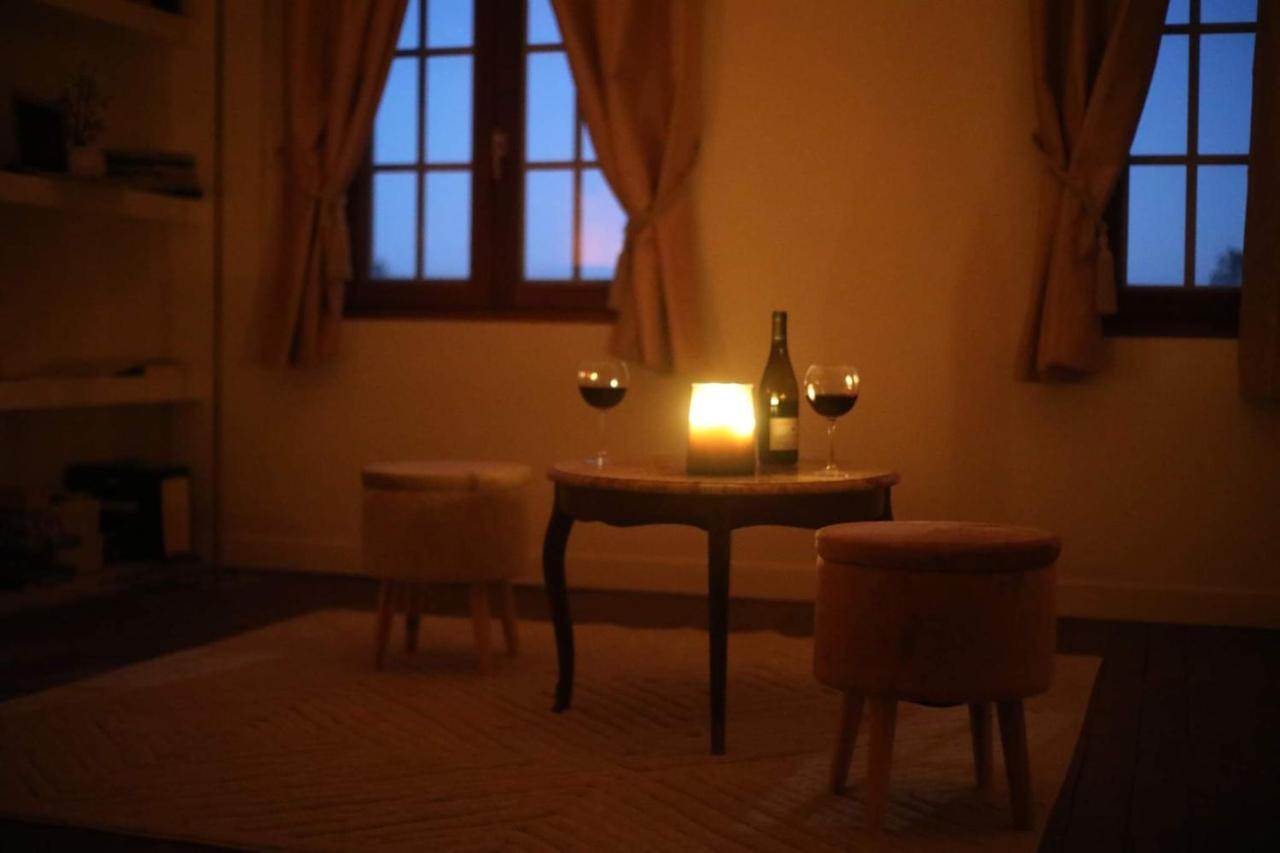 La Montrieuse, Chambre Individuelle Avec Sauna Et Baignoire Spa Naveil Bagian luar foto